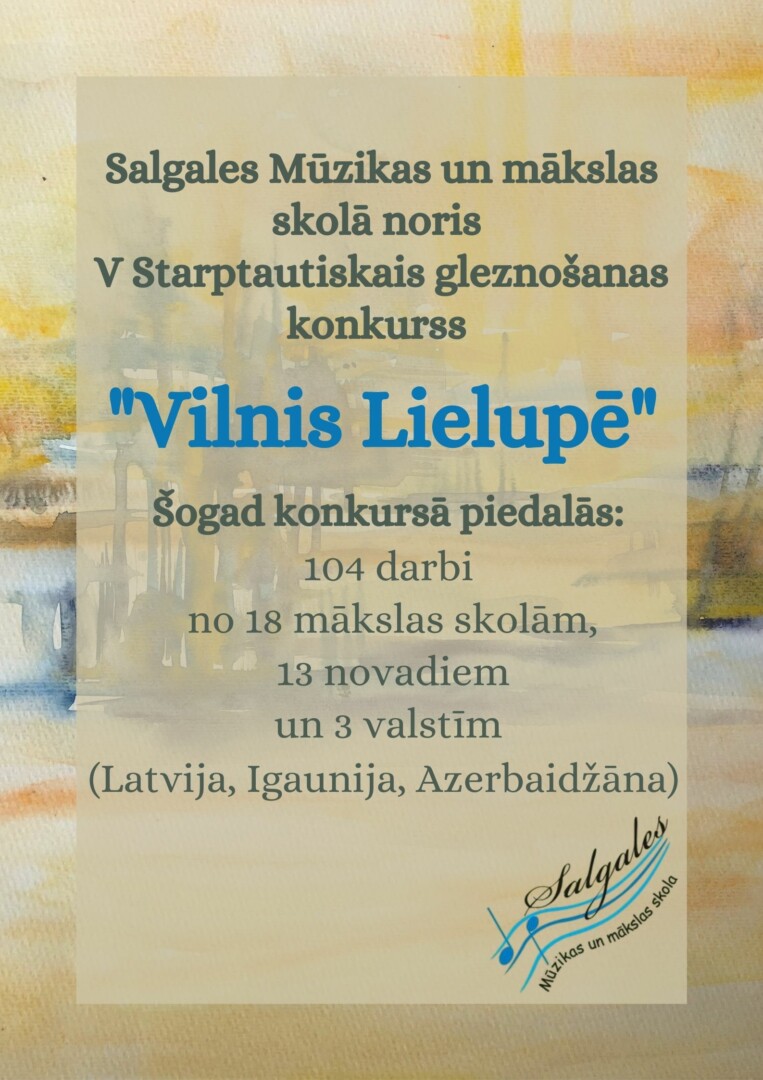 Vilnis Lielupē 2021 konkursa dalībnieku skaits