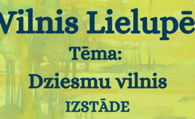 Vilnis lielupē izstāde