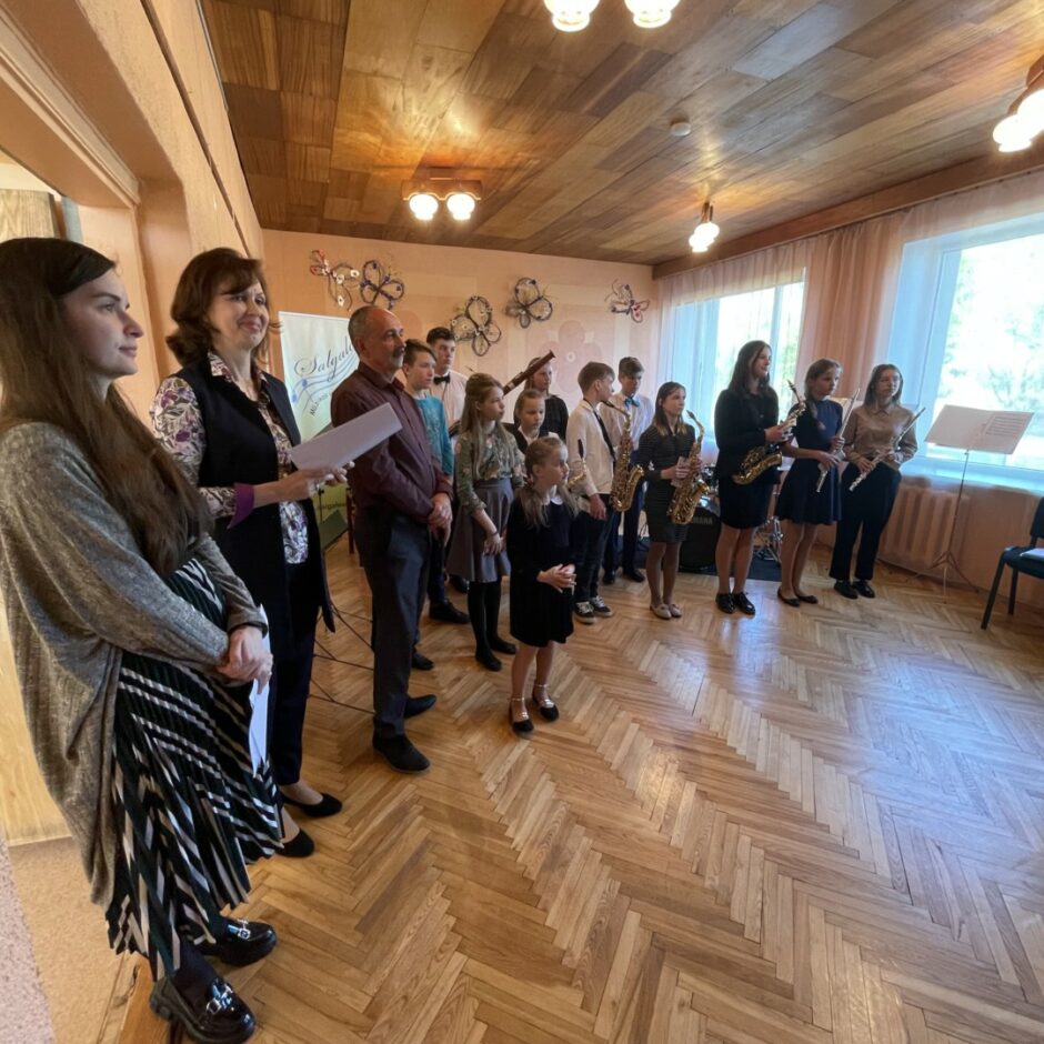 Audzēkņu vakarā visi koncerta dalībnieki