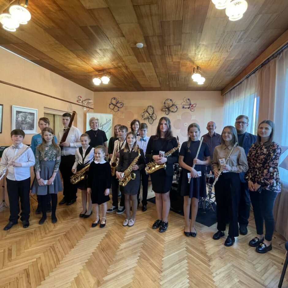 Audzēkņu vakarā visi koncerta dalībnieki