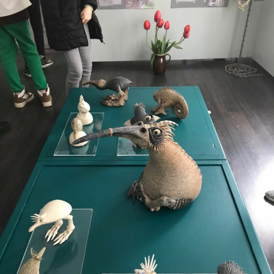 Vizuāli plastiskās mākslas programmas audzēkņi mācību ekskursijā uz Valsts konkursa II kārtas noslēguma pasākumu