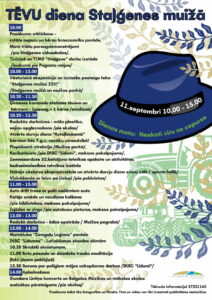 Tēvu dienas Staļģenes muižā afiša
