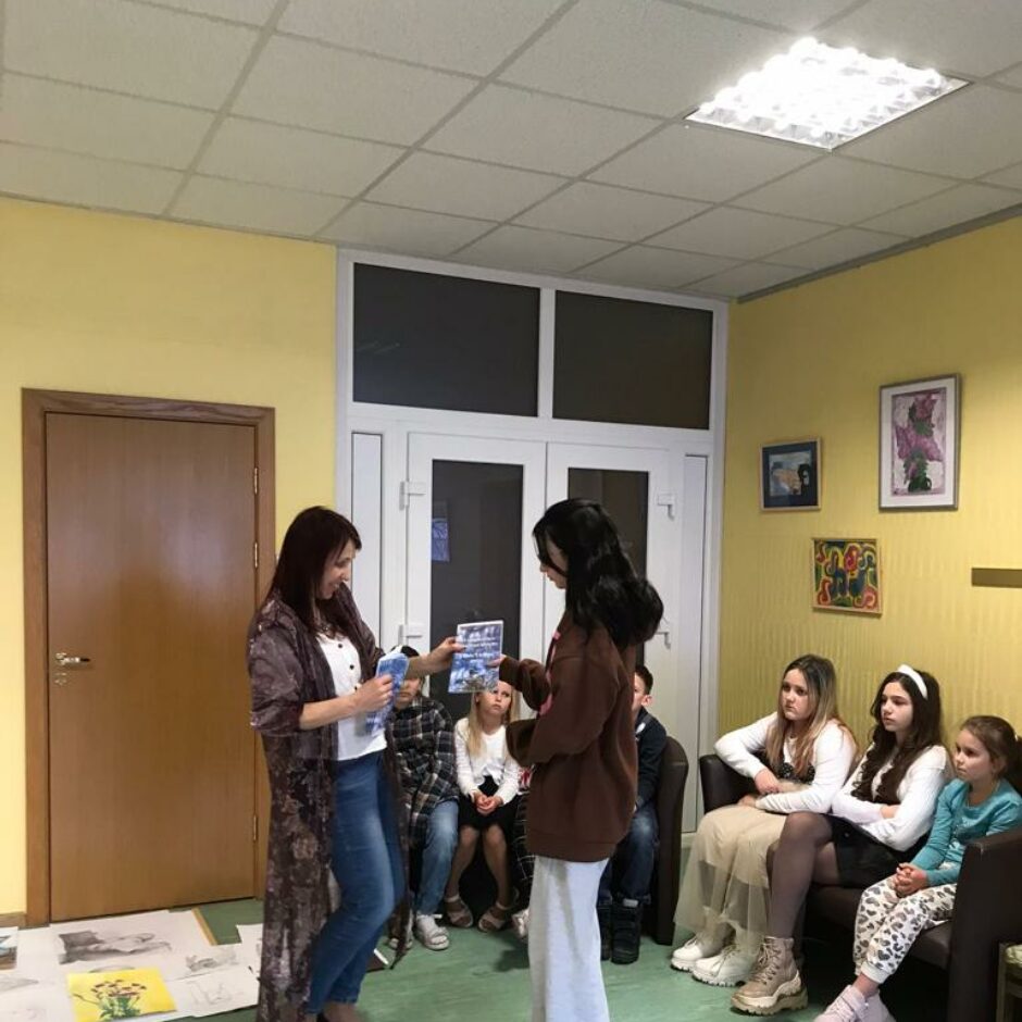 Vizuāli plastiskās mākslas programmas audzēkņu sveikšana I semestra noslēguma pasākumā