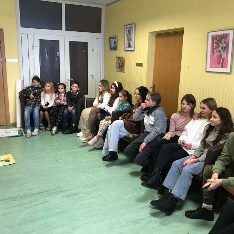 Vizuāli plastiskās mākslas programmas audzēkņu sveikšana I semestra noslēguma pasākumā