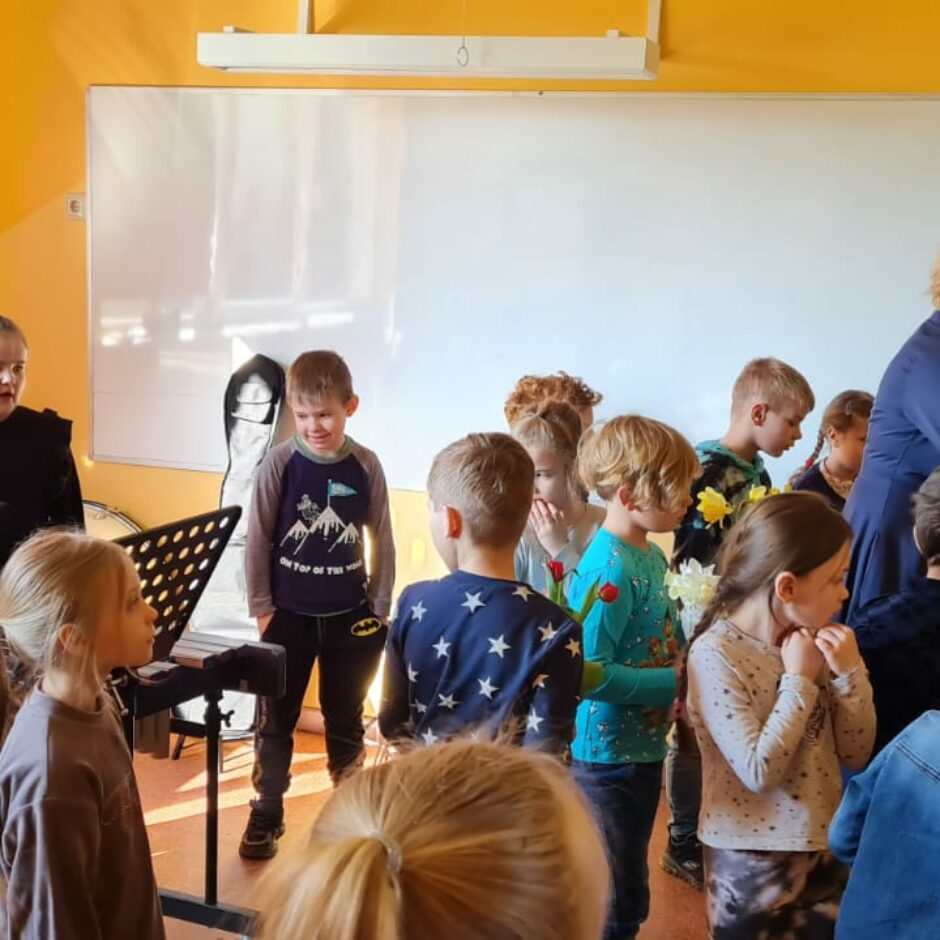 Atvērto durvju dienas dalībnieki Sitaminstrumentu spēles klasē