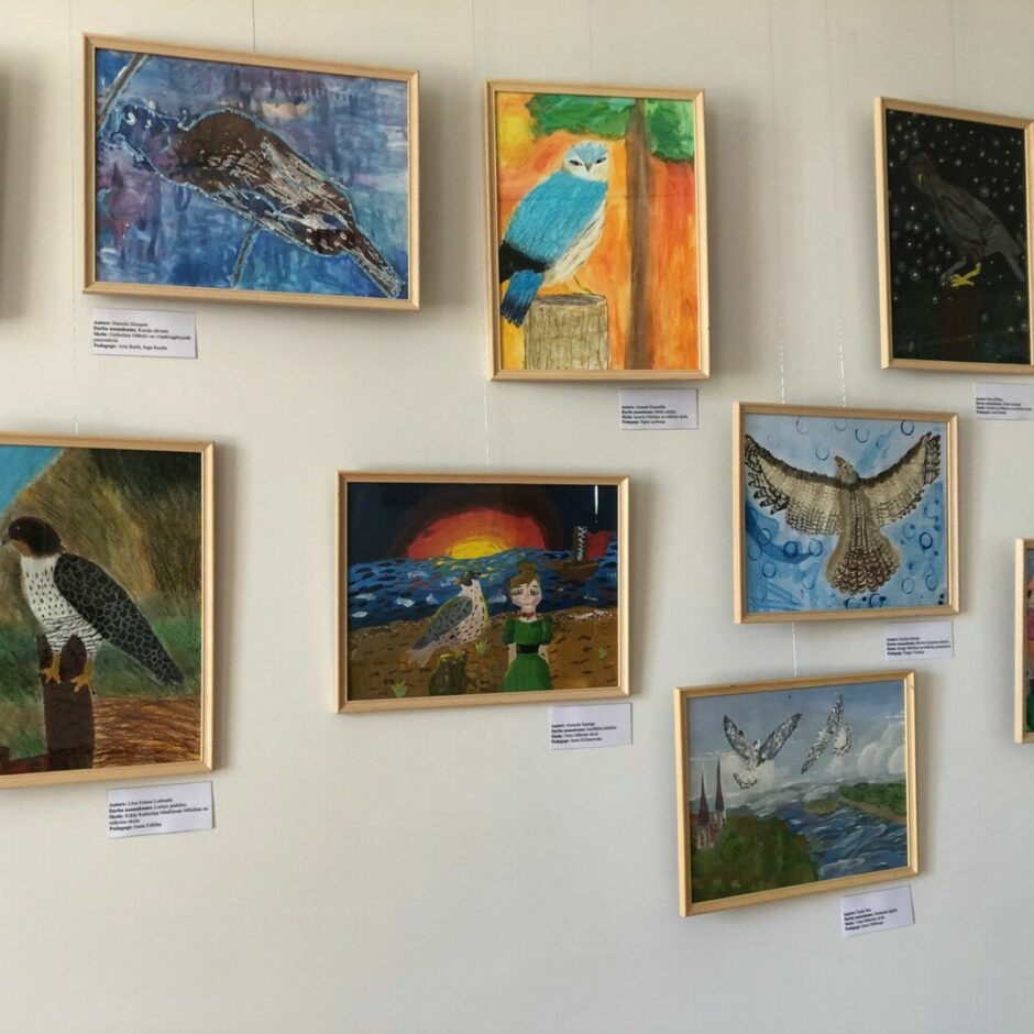 Gleznas pie sienas VI Starptautiskā gleznošanas konkursa 