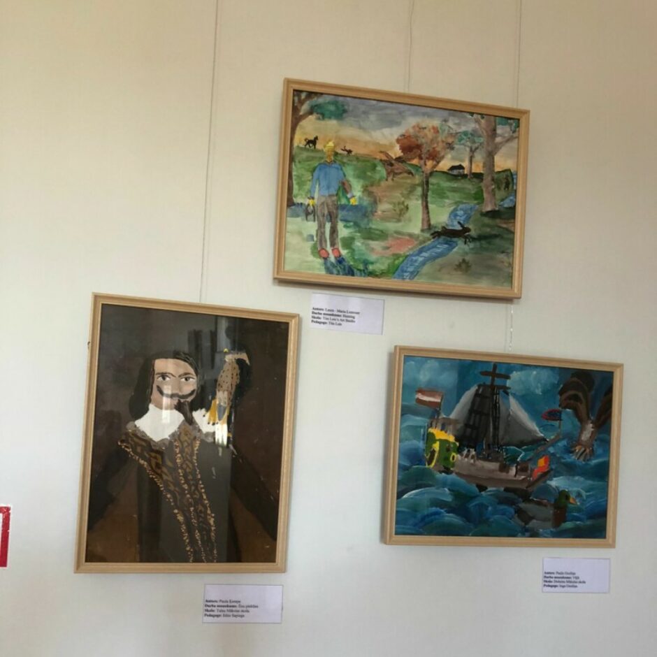 Gleznas pie sienas VI Starptautiskā gleznošanas konkursa 