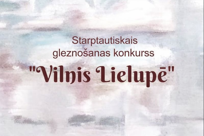 Paziņojums par Starptautisko gleznošanas konkursu 